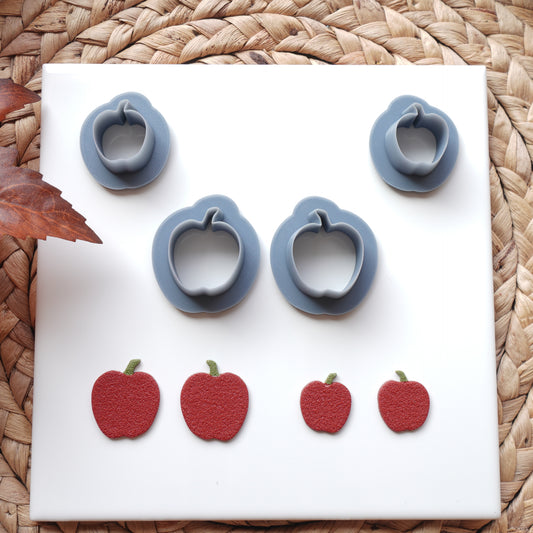 Apple Clay Cutter Set (Mirrored)