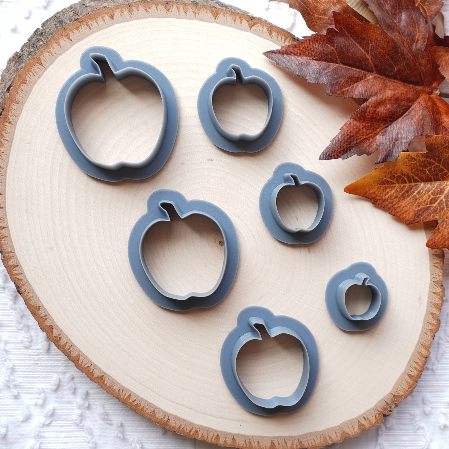 Apple Clay Cutter Set (Mirrored)