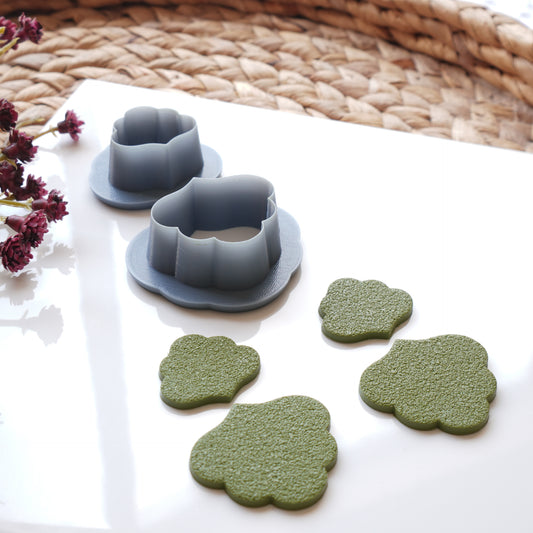 Autumn Floral Dangle Clay Cutter Set