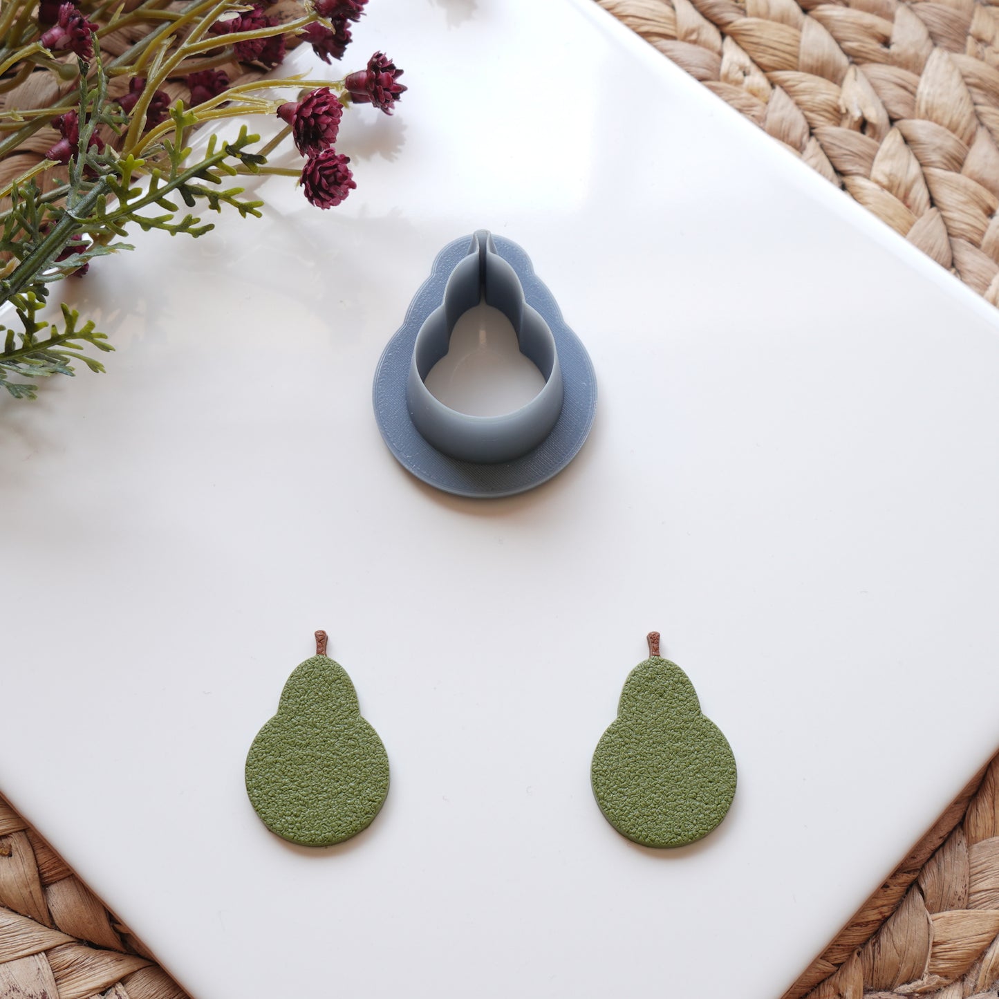 Pear Clay Cutter