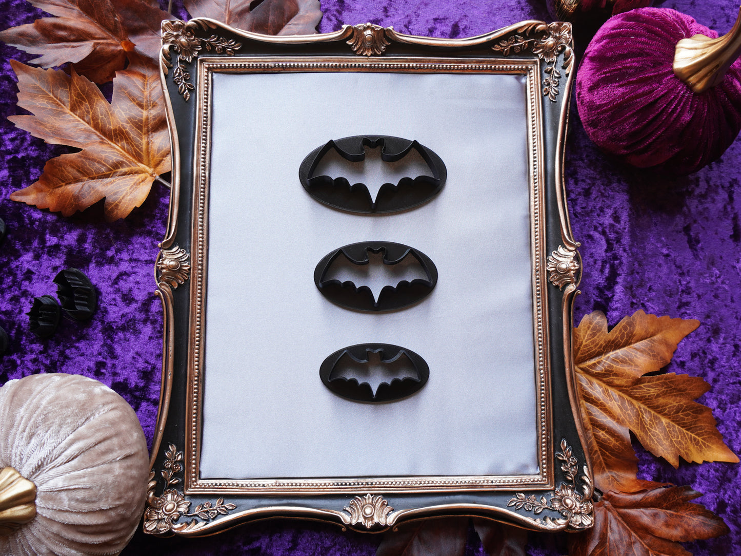 Flying Bat Polymer Clay Cutter – Halloween Jewelry Making Tool