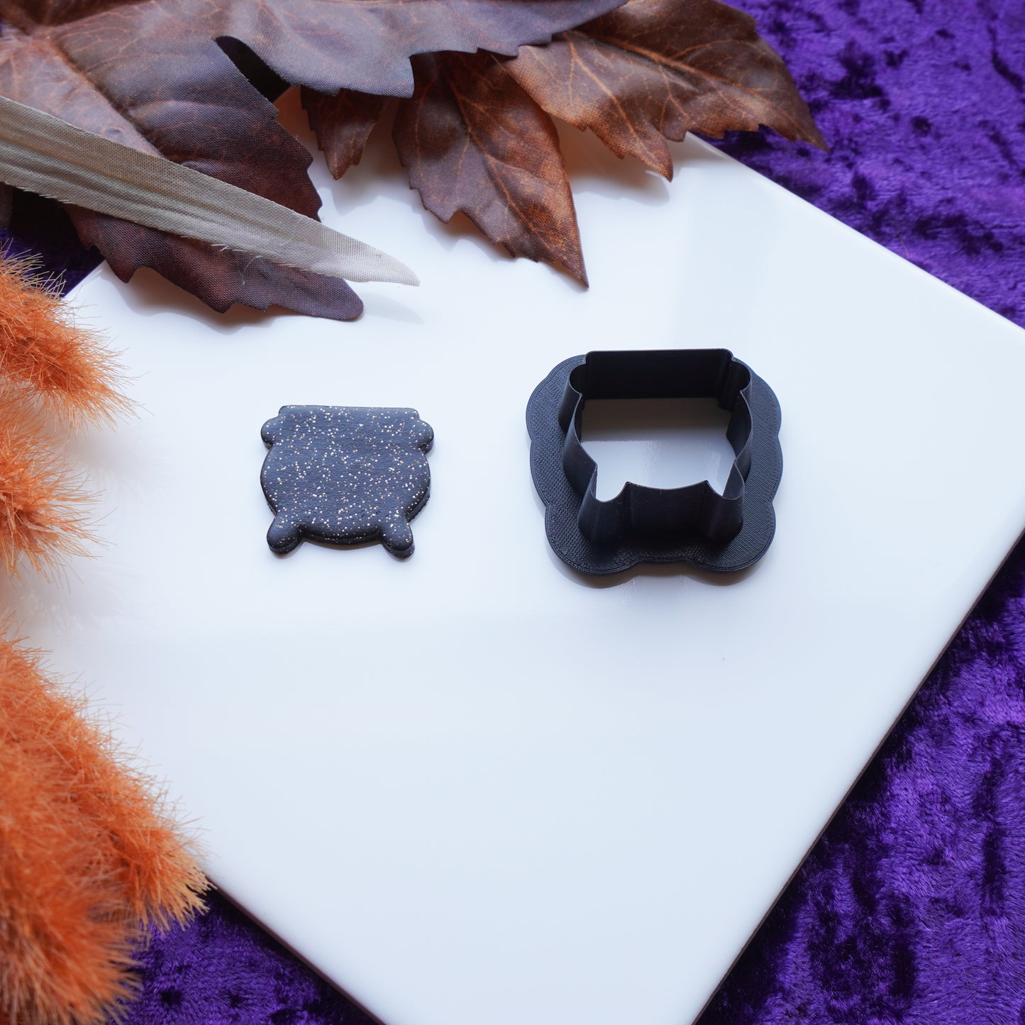 Witch Cauldron Clay Cutter