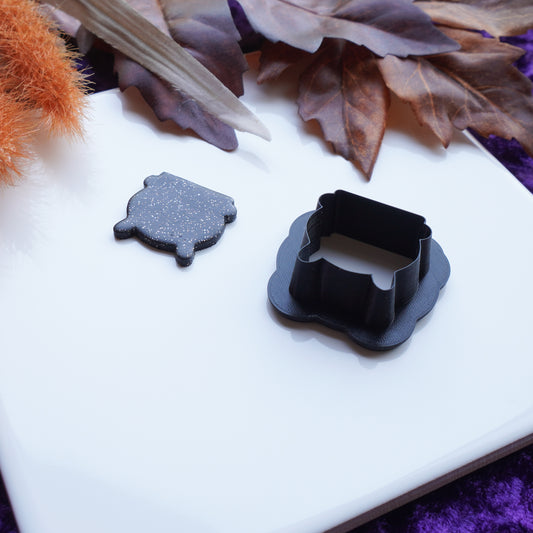 Witch Cauldron Clay Cutter