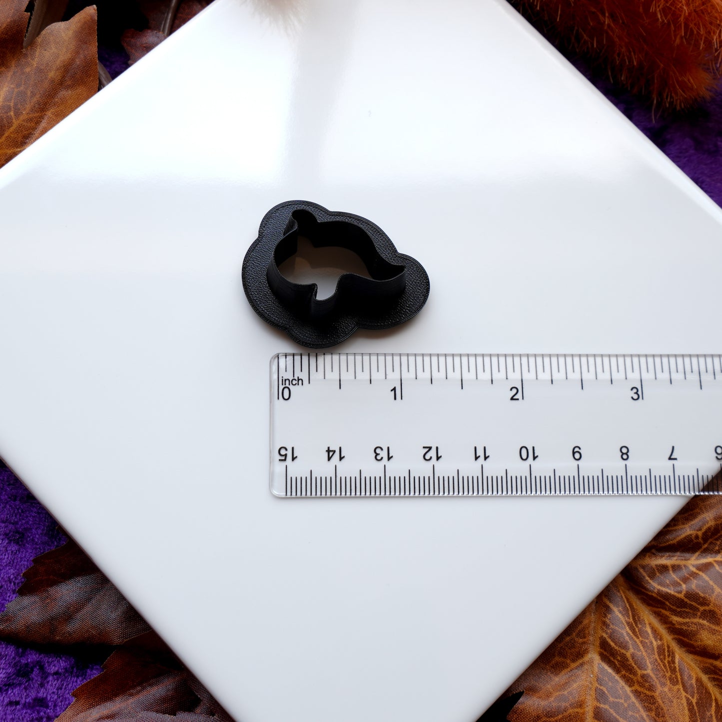Cute Ghost Clay Cutter – Halloween Polymer Clay Jewelry Tool (Single or Mirrored Set)