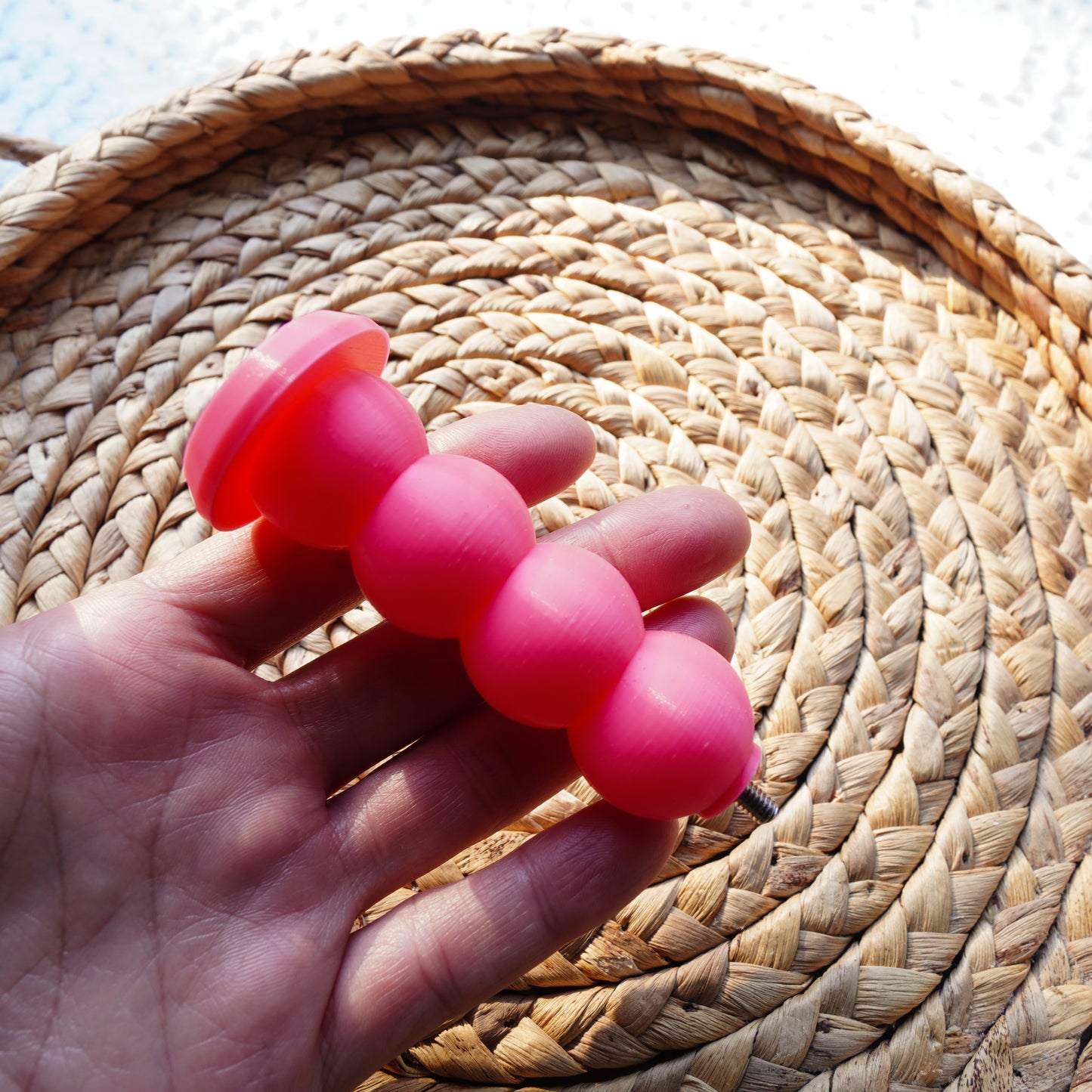 Beaded Comfort Grip Stamping Handle