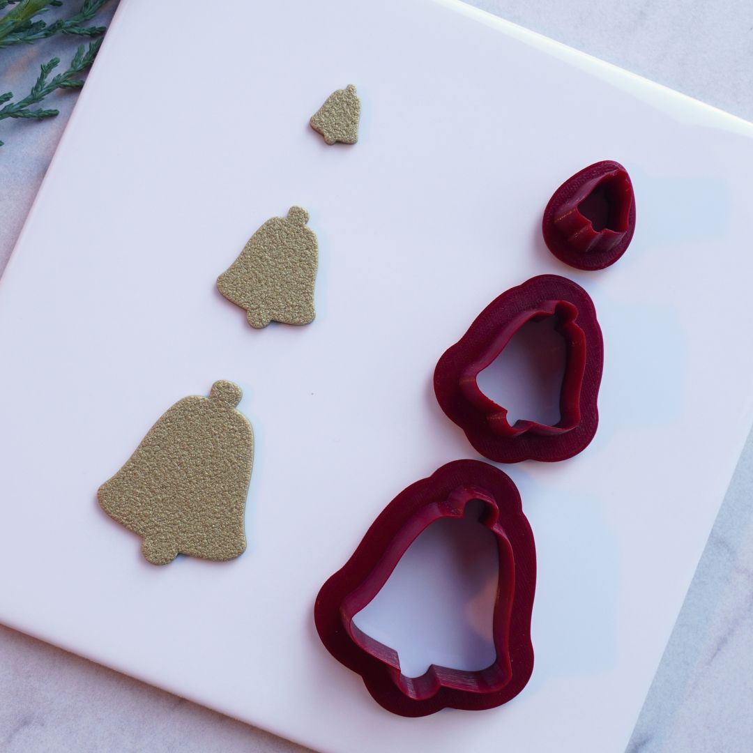Jingle Bell Polymer Clay Cutter