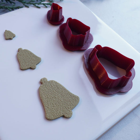 Jingle Bell Polymer Clay Cutter