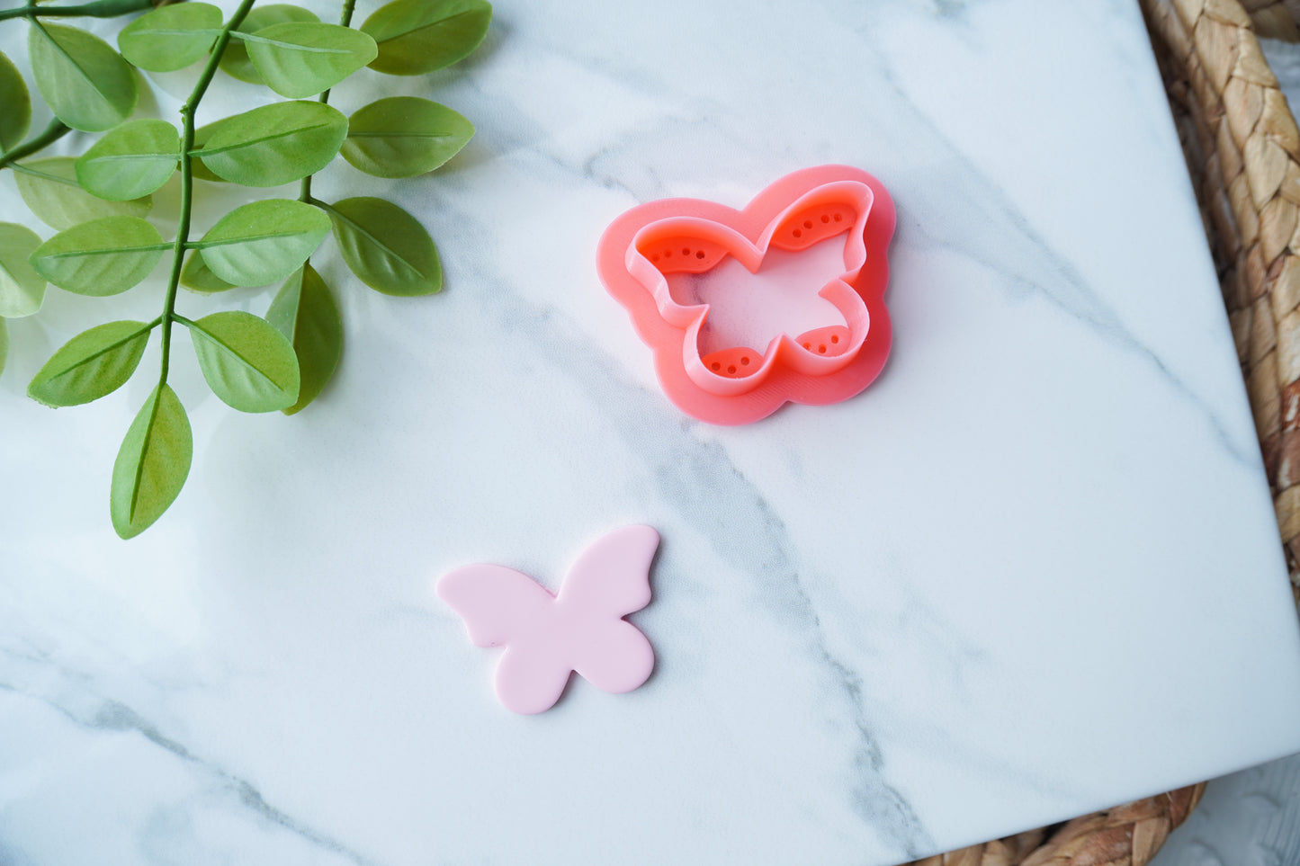 Timeless Butterfly Clay Cutter – Nature-Inspired Polymer Clay Tool