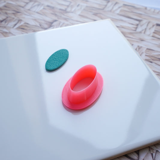 Oval Clay Cutter - 1:2 Ratio