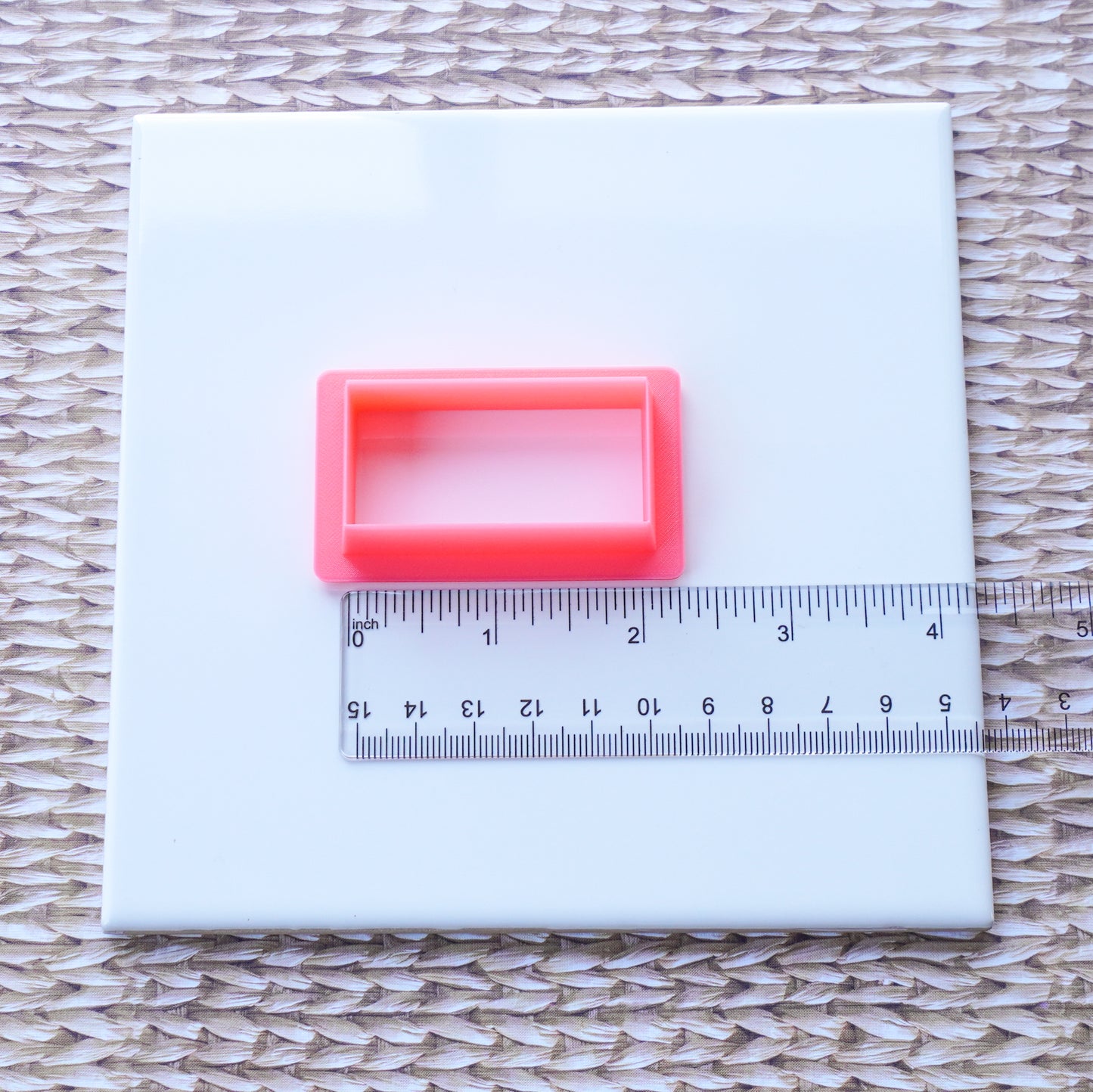Rectangle Clay Cutter - 1:2 Ratio
