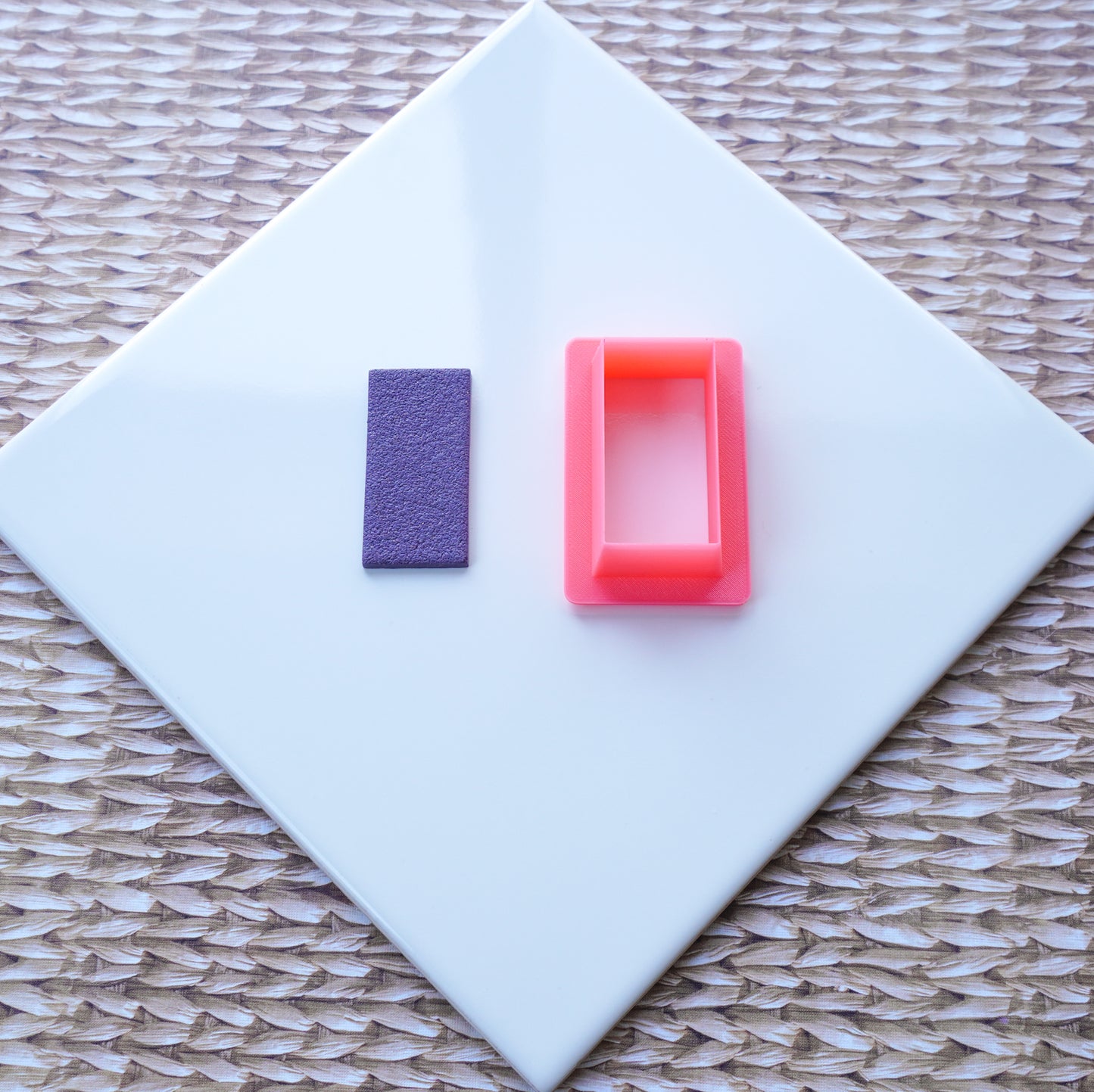 Rectangle Clay Cutter - 1:2 Ratio