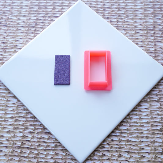 Rectangle Clay Cutter - 1:2 Ratio