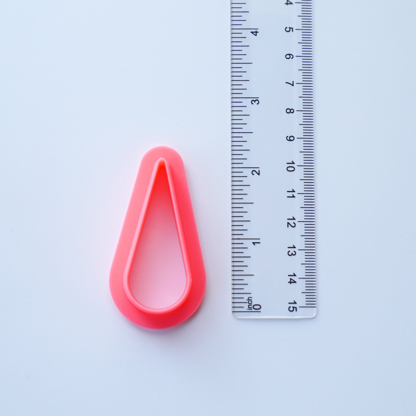 Narrow Teardrop Clay Cutter