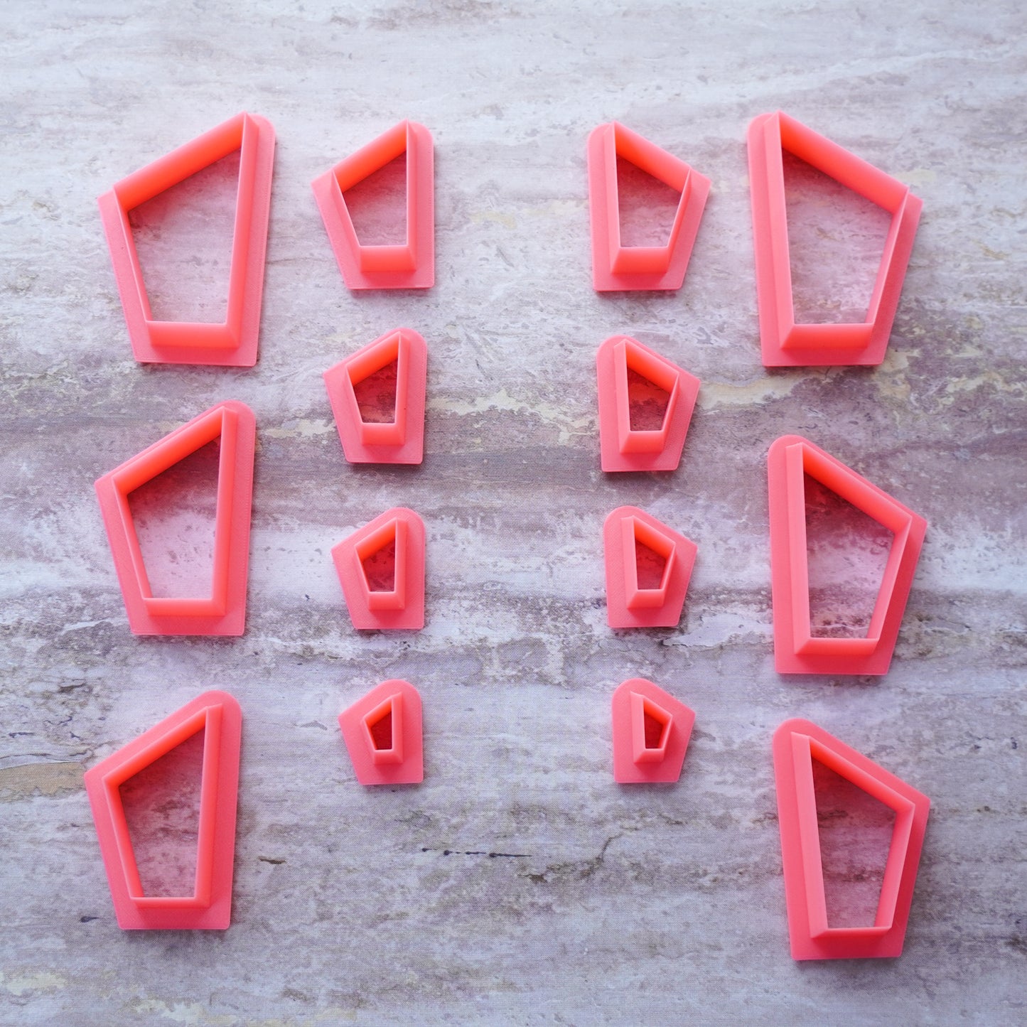 Split Pentagon Clay Cutter