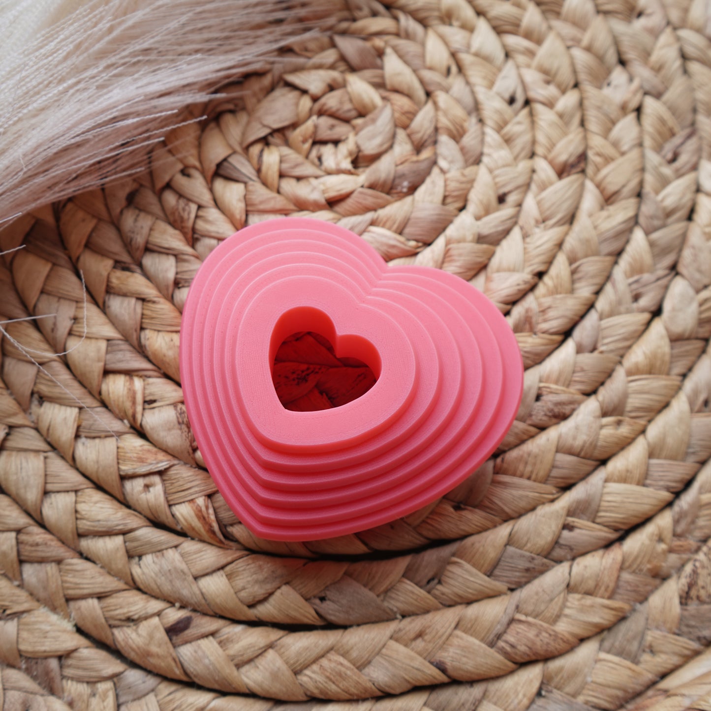 Puffy Heart Clay Cutter – Valentine’s Day Shape for Earrings, Charms & More