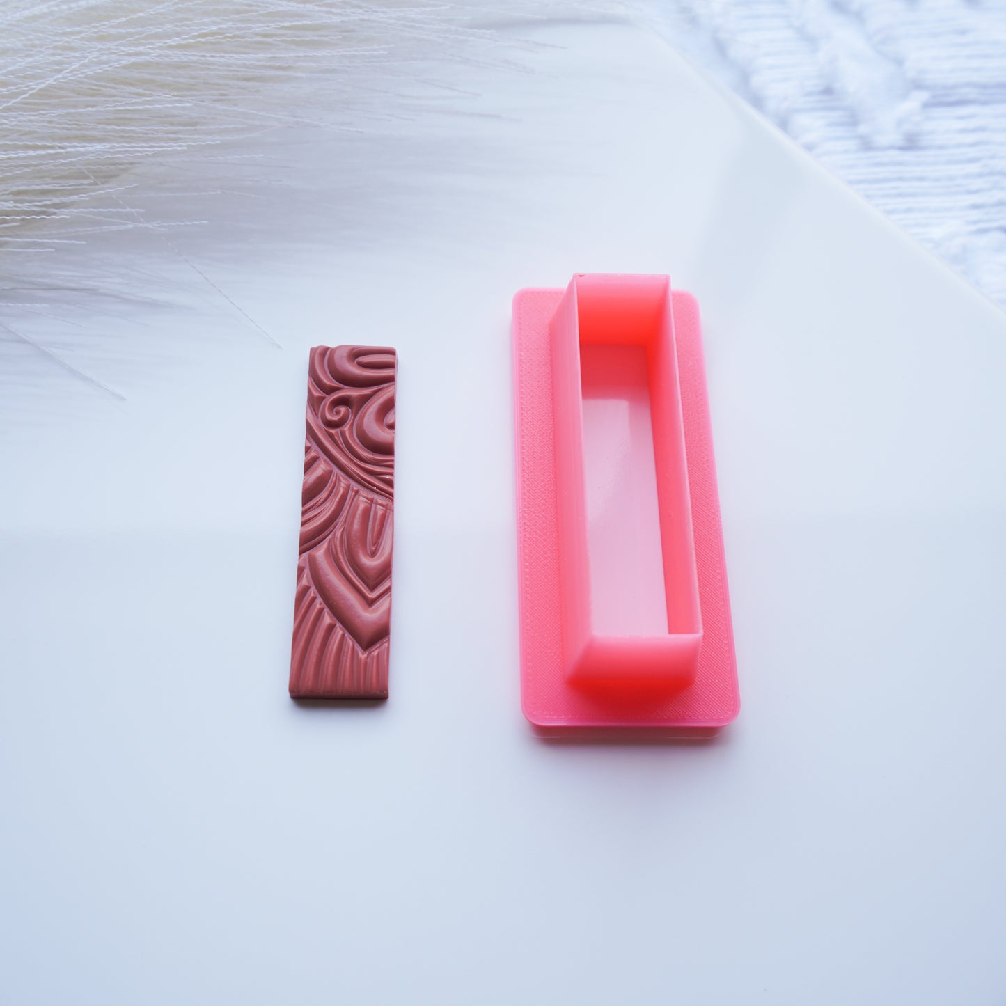 Rectangle Ratio Clay Cutter – 1:4 Geometric Shape for Modern Jewelry