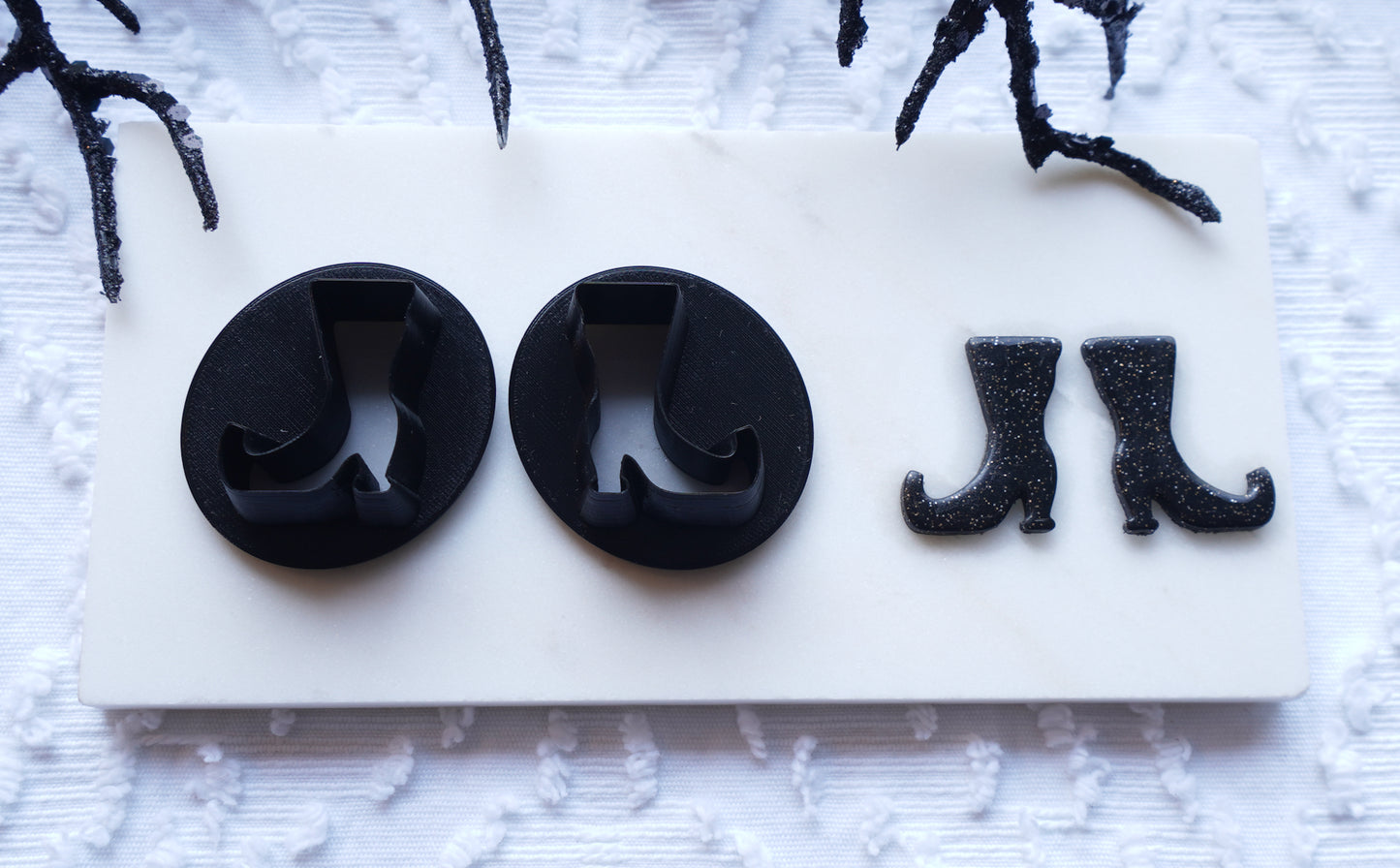 Witch Boot Clay Cutter