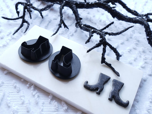 Witch Boot Clay Cutter