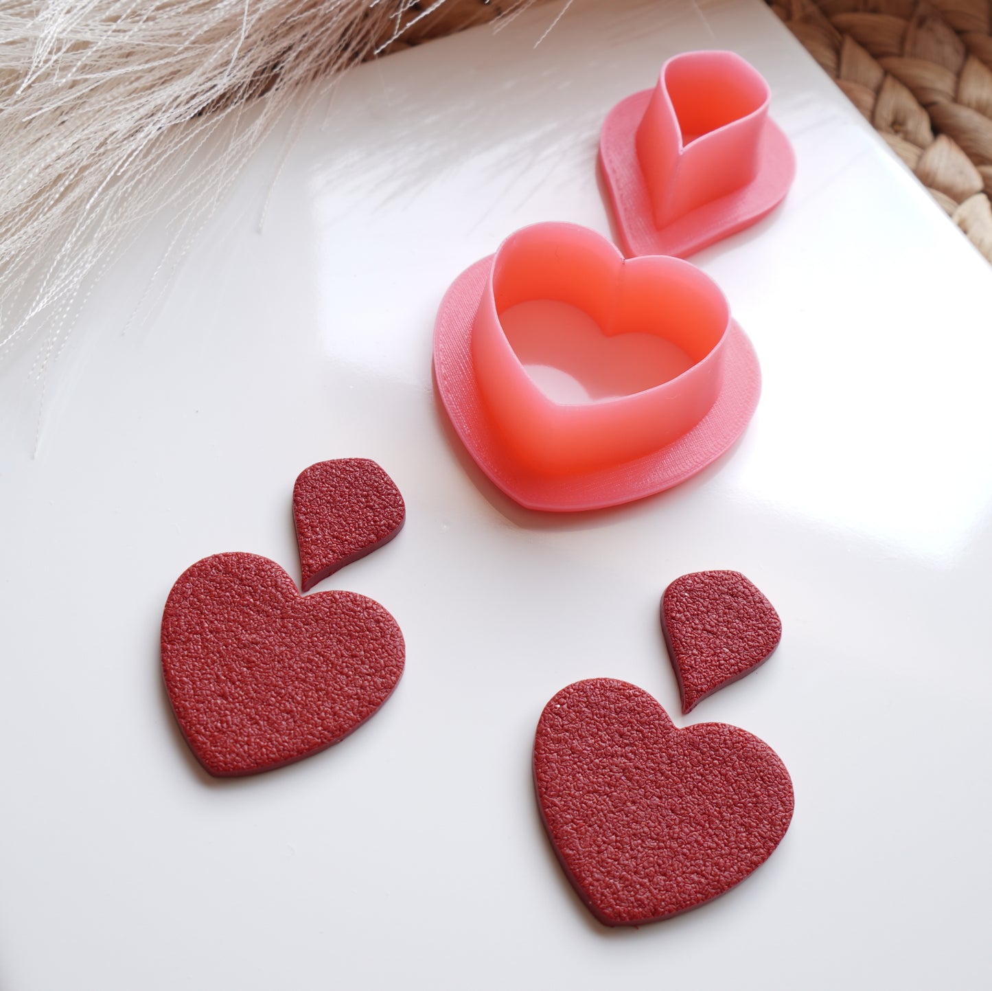 Follow Your Heart Dangle Clay Cutter Set