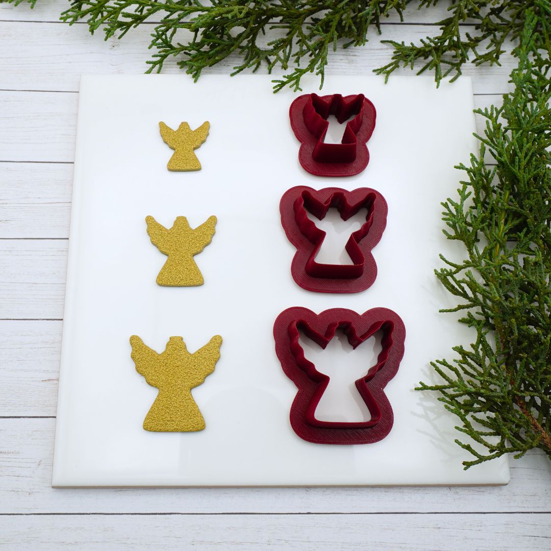 Heavenly Herald Clay Cutter – Angel Shape for Holiday Crafts