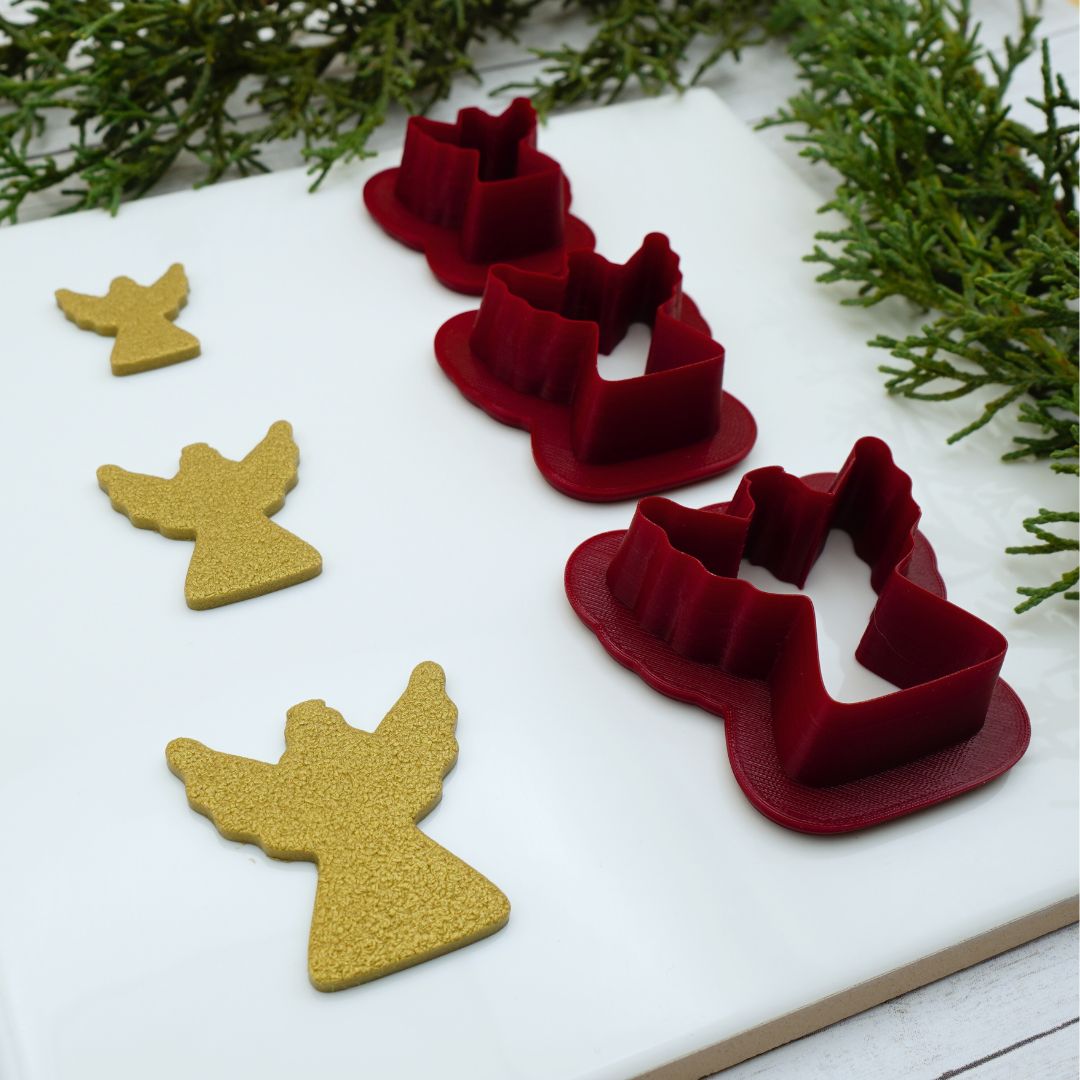 Heavenly Herald Clay Cutter – Angel Shape for Holiday Crafts
