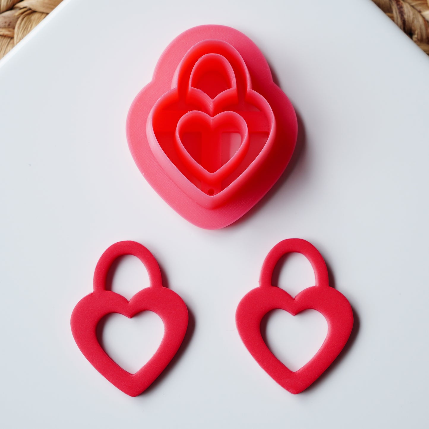 Lover's Lock Clay Cutter