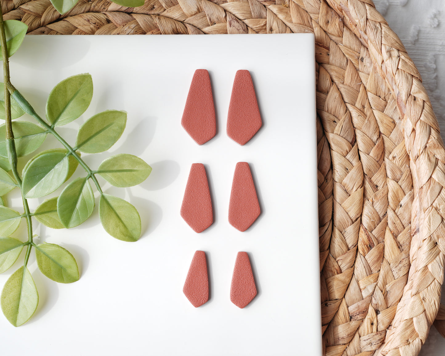 Mirrored Agate Clay Cutter Set
