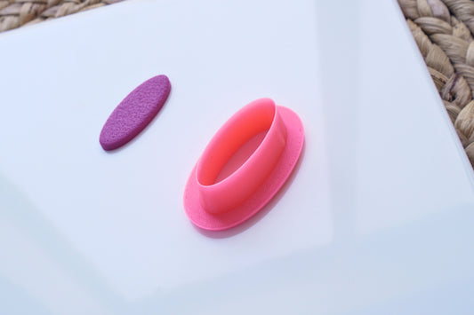 Oval Clay Cutter - 2:5 Ratio