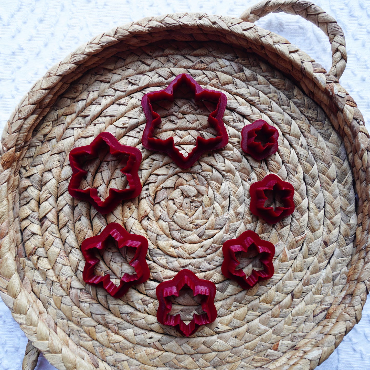 Snowflake Polymer Clay Cutter – Intricate Winter Design