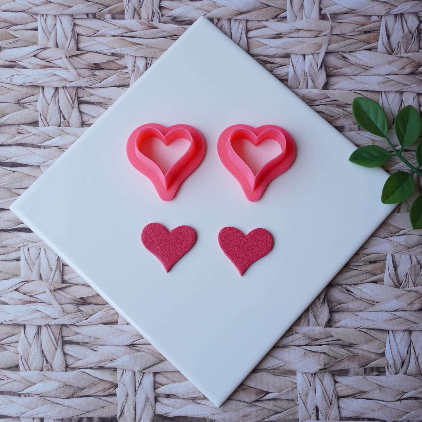 Hand Drawn Heart Clay Cutter