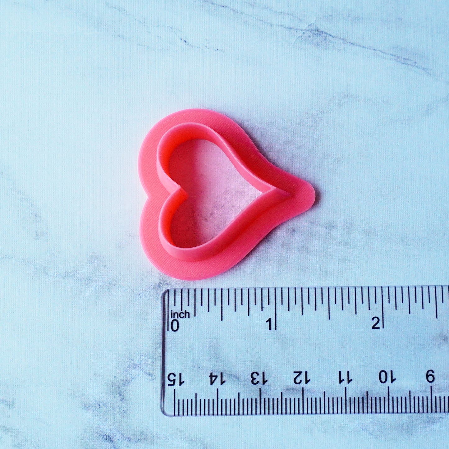Hand Drawn Heart Clay Cutter