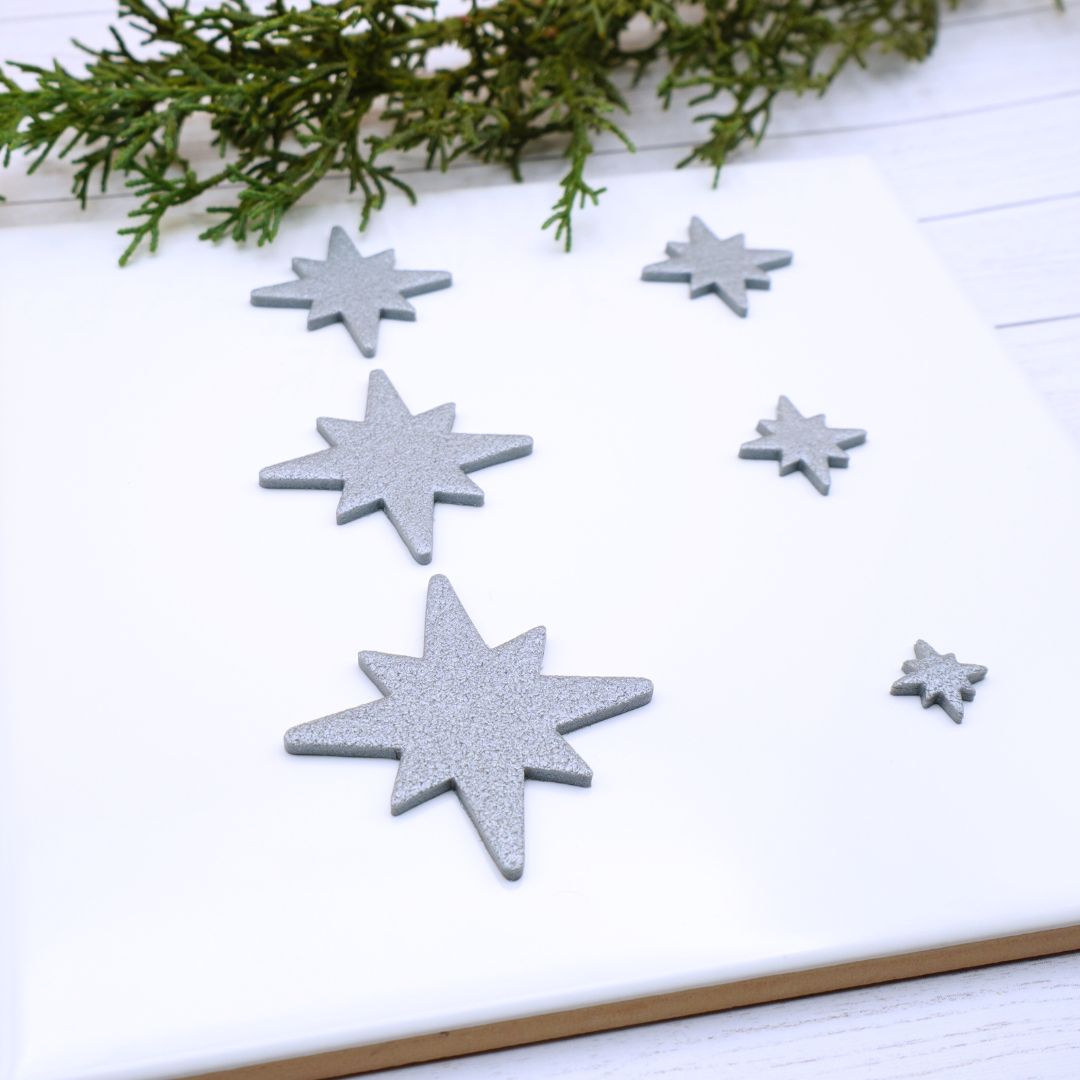 Star of Bethlehem Clay Cutter – Festive Holiday Jewelry & Ornaments
