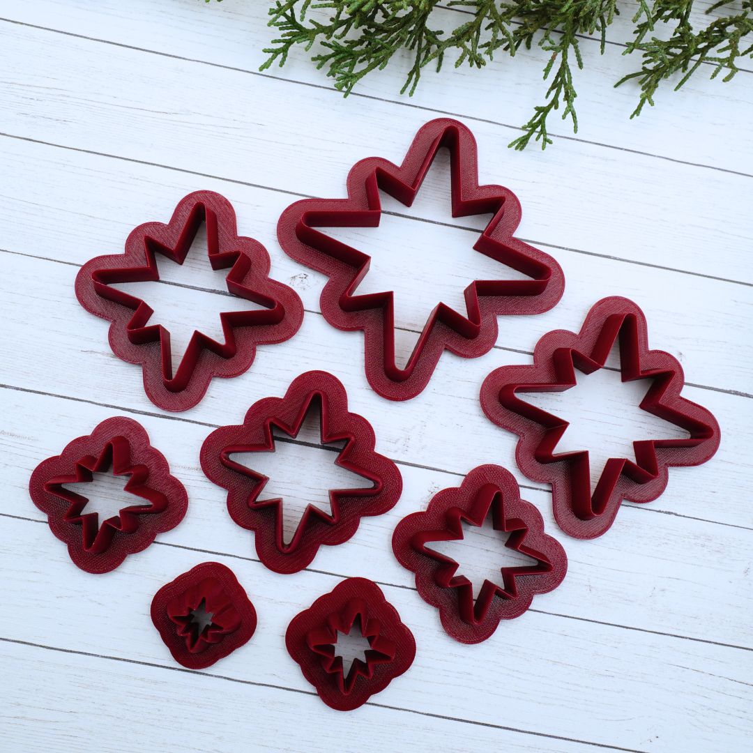 Star of Bethlehem Clay Cutter – Festive Holiday Jewelry & Ornaments