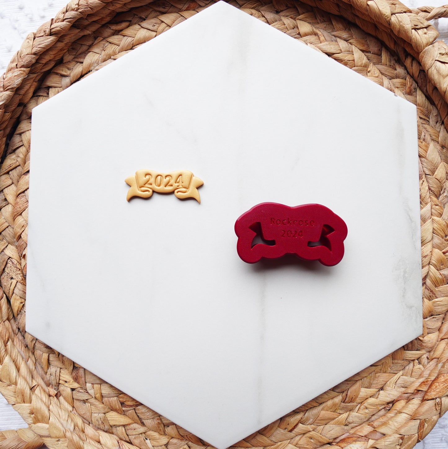 Year Debossing Ribbon Clay Cutter – Milestone Keepsake Maker