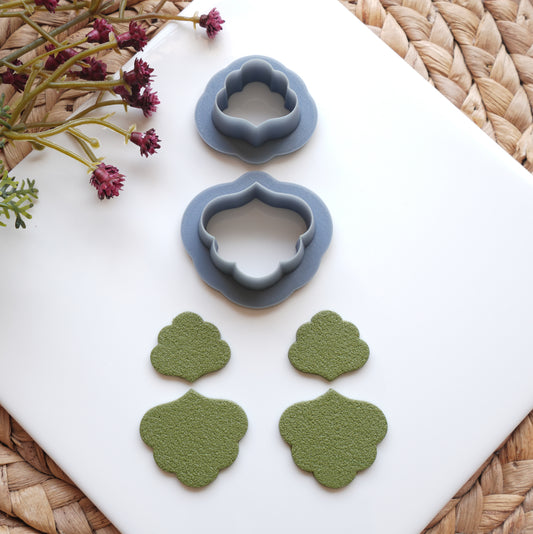 Autumn Floral Dangle Clay Cutter Set