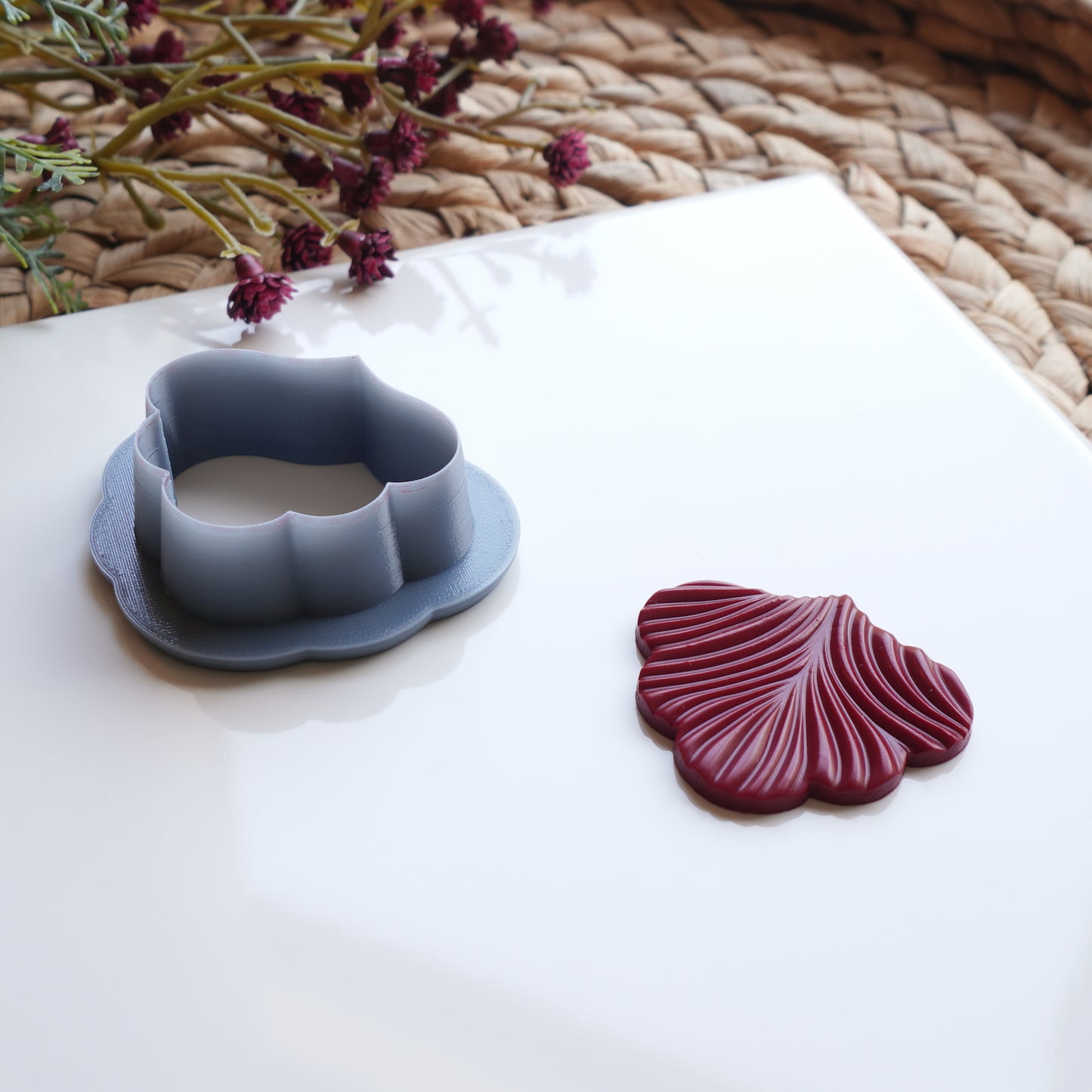 Autumn Flower Clay Cutter