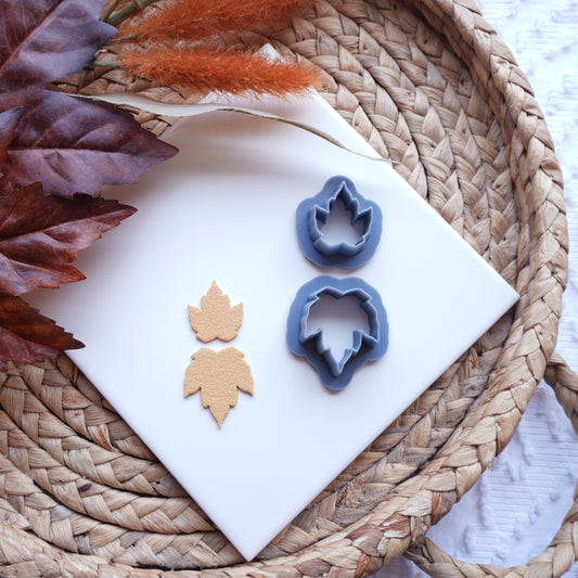 Maple Leaf Dangle Clay Cutter Set