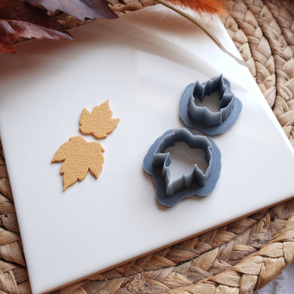 Maple Leaf Dangle Clay Cutter Set