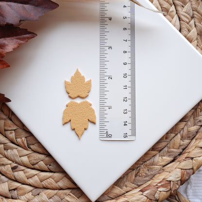 Maple Leaf Dangle Clay Cutter Set