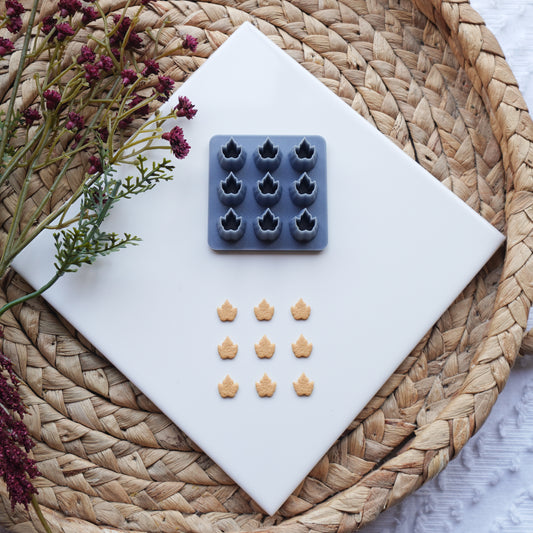 Maple Leaf Micro Cluster Clay Cutter