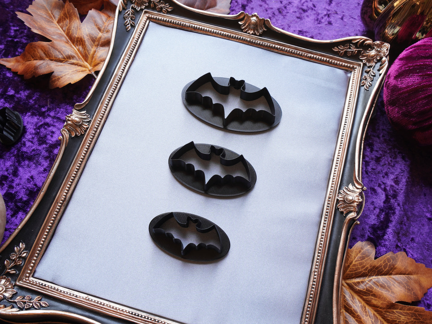 Flying Bat Polymer Clay Cutter – Halloween Jewelry Making Tool