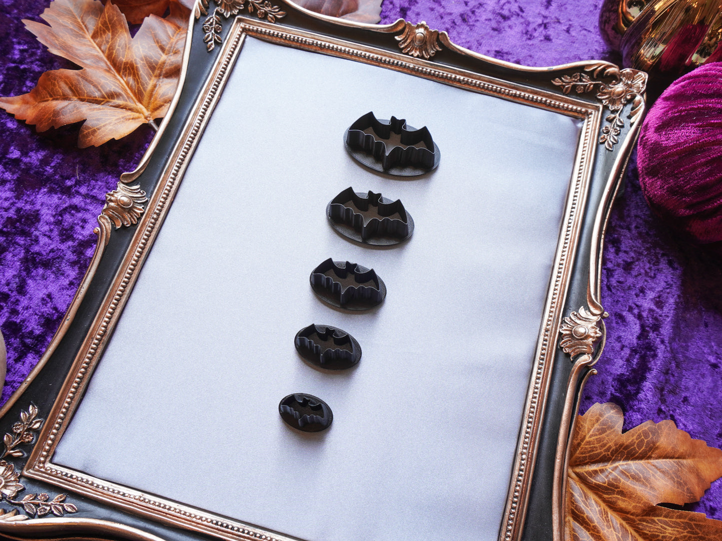 Flying Bat Polymer Clay Cutter – Halloween Jewelry Making Tool