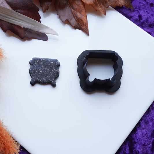 Witch Cauldron Clay Cutter