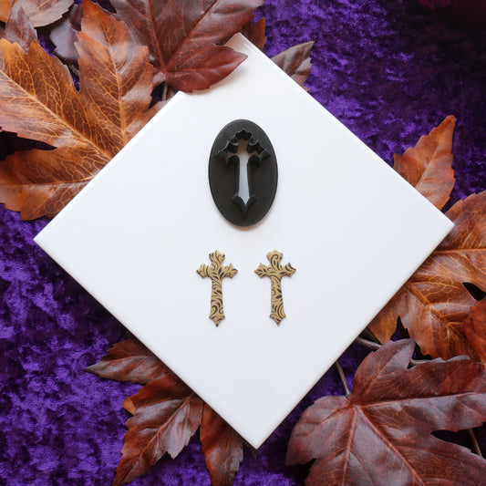 Gothic Cross Clay Cutter