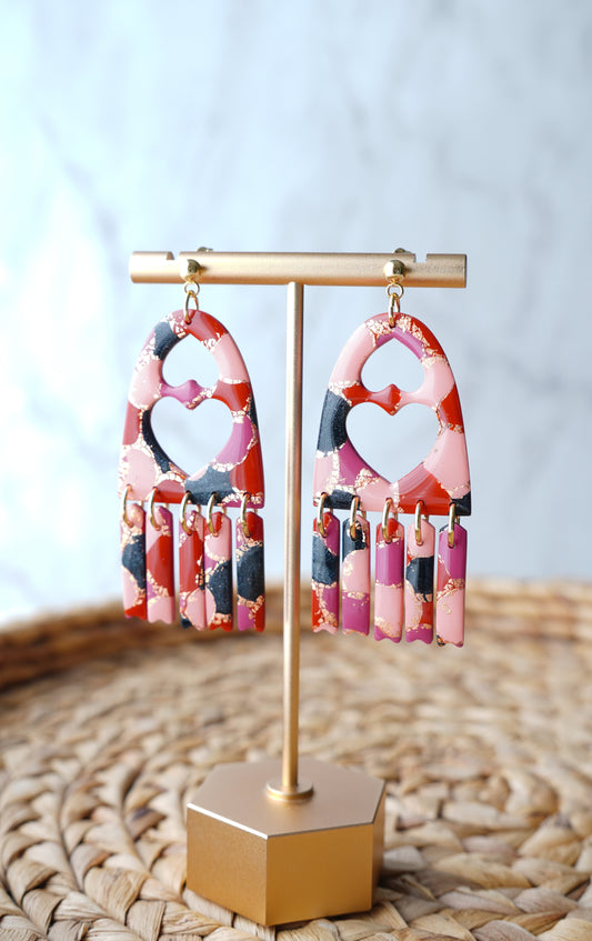 Arrow of Love Arch Earrings