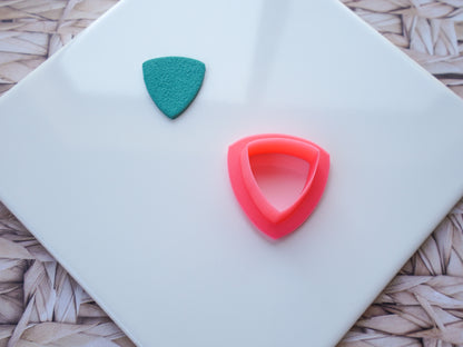 Trillion Isosceles Puffy Triangle Clay Cutter