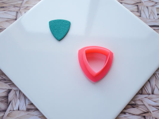 Trillion Isosceles Puffy Triangle Clay Cutter