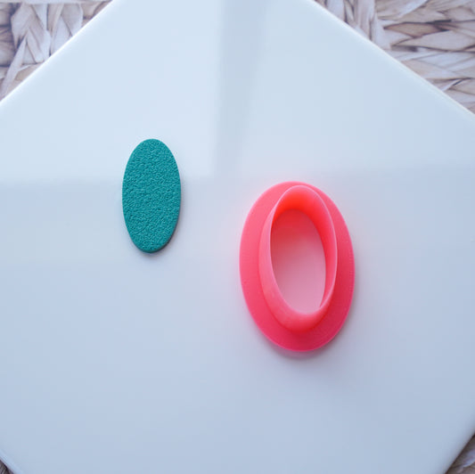 Oval Clay Cutter - 1:2 Ratio