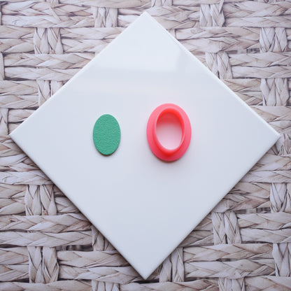 Oval Clay Cutter - 2:3 Ratio