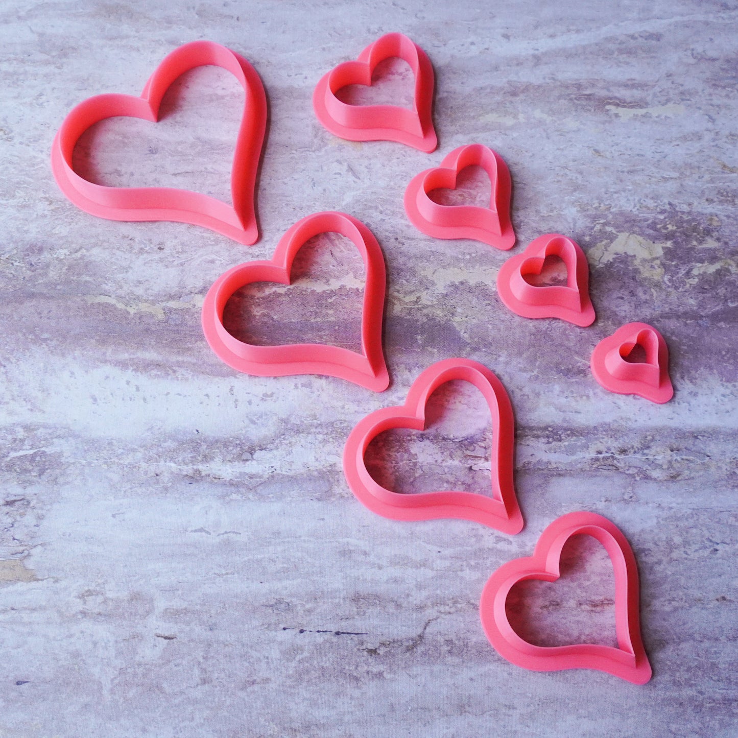 Hand Drawn Heart Clay Cutter